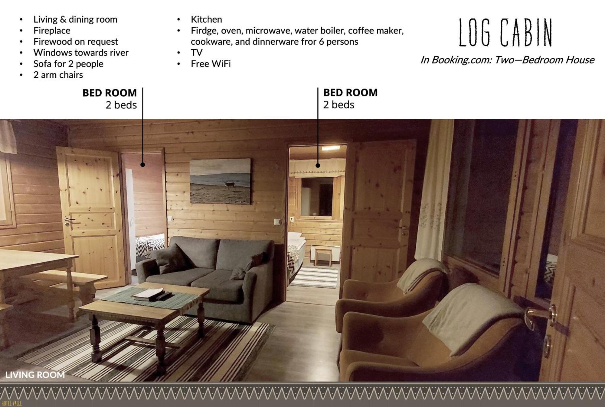 אוטסיוקי Hotel Valle Lapland מראה חיצוני תמונה
