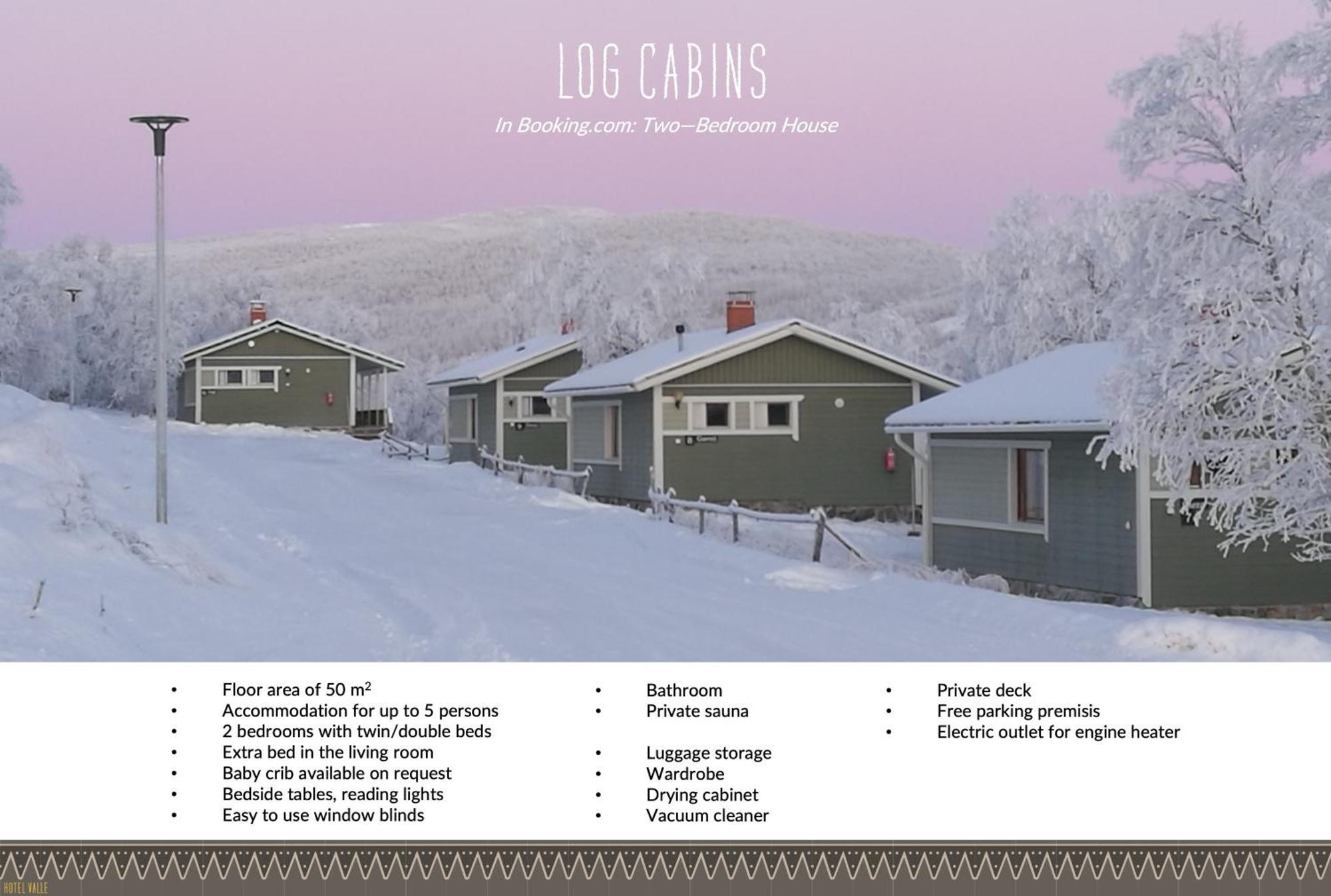אוטסיוקי Hotel Valle Lapland מראה חיצוני תמונה